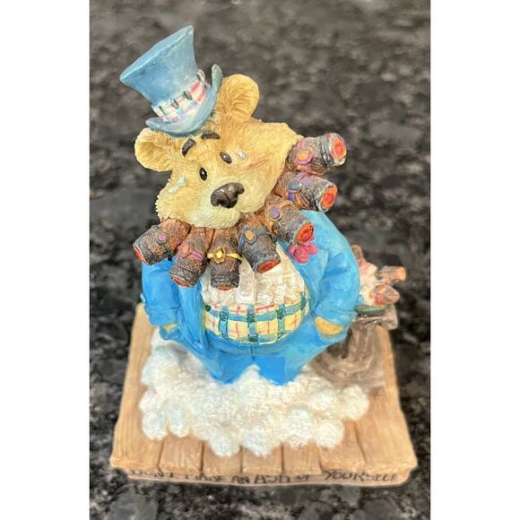 Enesco Moose Creek Crossing “Don’t Make An Ash of Yourself” 1997 Bear #282154 - Picture 3 of 6